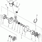 INVITER-CF 300 Коленчатый вал и Поршень