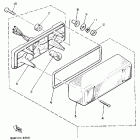 EXCITER LE (ELEC START)-EX 570E Фонарь задний
