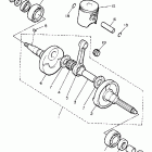 SNOSPORT-SV 125 Коленчатый вал и Поршень