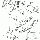 EXCITER-EX 570 Радиатор и Патрубки