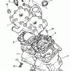 EXCITER LE (ELEC START)-EX 570E Цилиндр и головка цилиндра