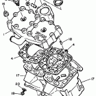 EX 570E Цилиндр и головка цилиндра