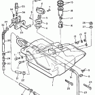 EX 570 Топливный бак