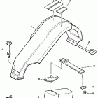 NZ 480 Защита ящика для поклажи