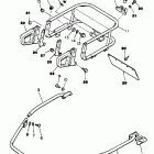 VK 540 III Бампер, Багажник. Брызговик