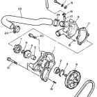 EX 570 Водяной насос
