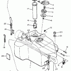 VK 540 III Топливный бак