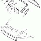 CS 340E Бампер, Багажник. Брызговик