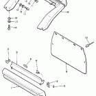 PZ 480E Бампер, Багажник. Брызговик
