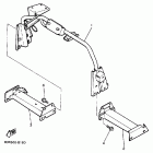 VK 540 III Кронштейн крепления (паук рулевой)