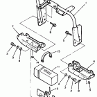 XL 540 Кронштейн крепления (паук рулевой)