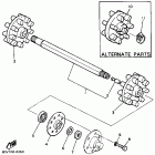 BR 250 Привод трака 1
