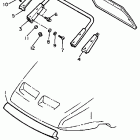 CS 340 Бампер, Багажник. Брызговик