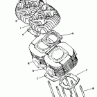 EXCEL III -EC 340 Цилиндр и головка цилиндра