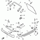 EXCEL III -EC 340 Бампер, Багажник. Брызговик
