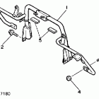 PHAZER-PZ 480 Кронштейн крепления (паук рулевой)