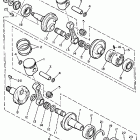 PHAZER-PZ 480 Коленчатый вал и Поршень