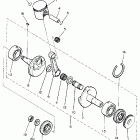 INVITER-CF 300 Коленчатый вал и Поршень