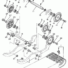 BR 250 Track suspension