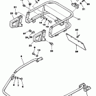 VK 540 Бампер, Багажник. Брызговик