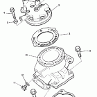 INVITER-CF 300 Цилиндр и головка цилиндра