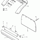 PHAZER-PZ 480E Бампер, Багажник. Брызговик