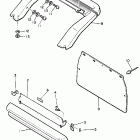 PZ 480E Бампер, Багажник. Брызговик