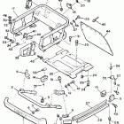ET 340T Бампер, Багажник. Брызговик