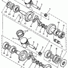 VMX 540 Коленчатый вал и Поршень