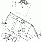 Bravo LT Кронштейн крепления (паук рулевой)