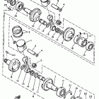 PZ 480 Коленчатый вал и Поршень