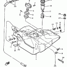 PZ 480 Топливный бак