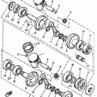 VMX 540 Коленчатый вал и Поршень