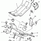 CF 300 Крепление двигателя