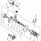 CF 300 Коленчатый вал и Поршень