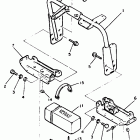 XL 540 Кронштейн крепления (паук рулевой)