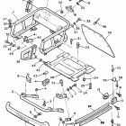 ET 340T Бампер, Багажник. Брызговик