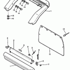 PZ 480 Бампер, Багажник. Брызговик
