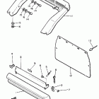 PZ 480 Бампер, Багажник. Брызговик