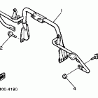 PZ 480E Кронштейн крепления (паук рулевой)
