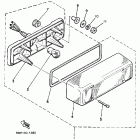 XL 540 Фонарь задний