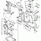 VMX 540 Кронштейн крепления (паук рулевой)