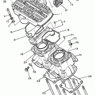 VMX 540 Цилиндр и головка цилиндра