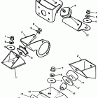 SR 540 Крепление двигателя