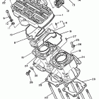 VMX540G Cylinder head-cylinder
