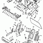 VMX540G Бампер, Багажник. Брызговик