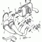 VMX540G Выхлопная система