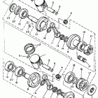 VMX540G Crankshaft-piston