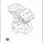 FLHXST 1ABL STREET GLIDE SPECIAL ST (2022) ENGINE ASSEMBLY - MILWAUKEE-EIGHT™ 117