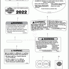 FXST 1BVJ SOFTAIL STANDARD (2022) Лейбл предостережения